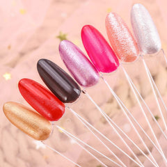 LoveBB muestra ovalada con orificio, ideal para organizar y etiquetar colores.