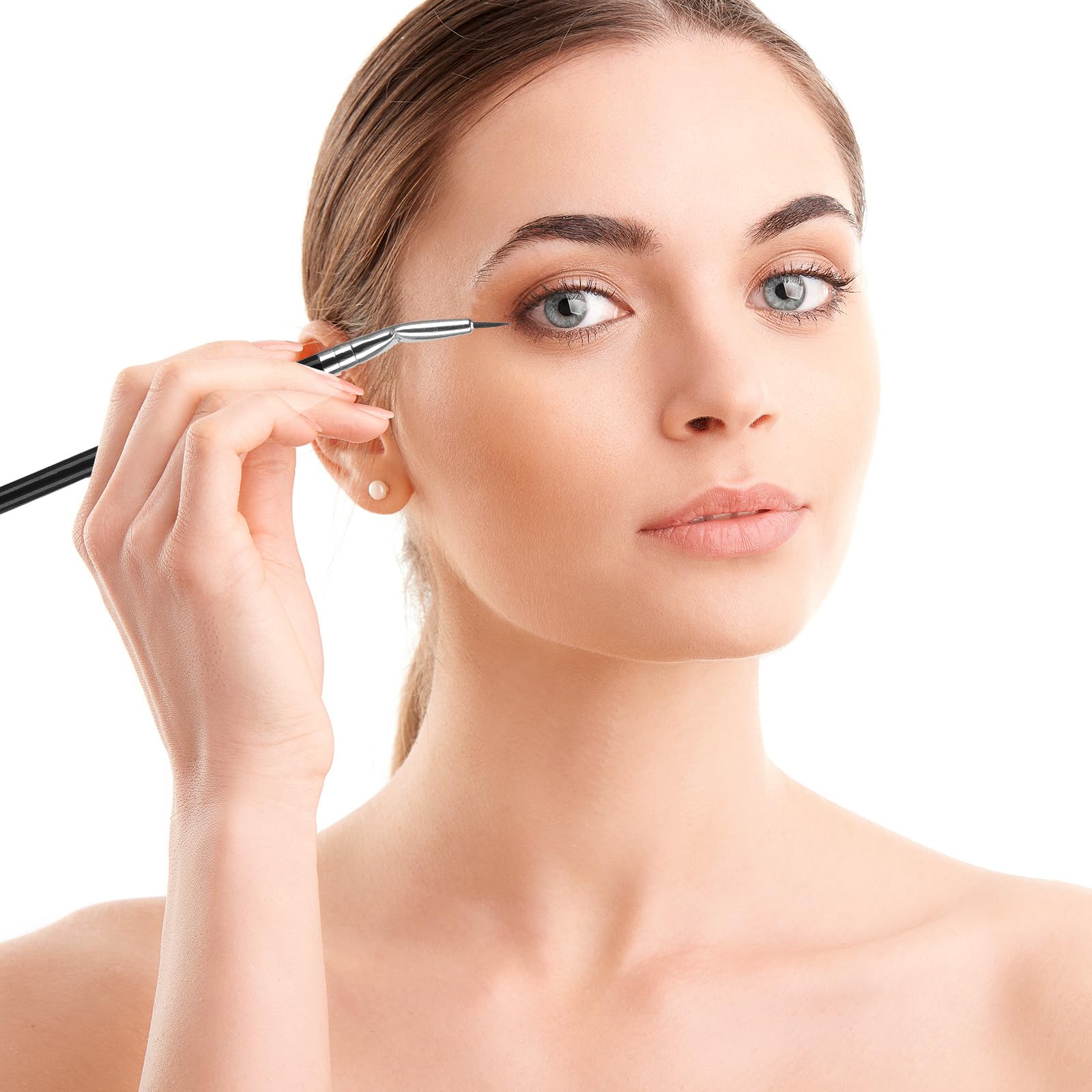 LoveBB uso práctico para ojos con el kit completo de cepillos