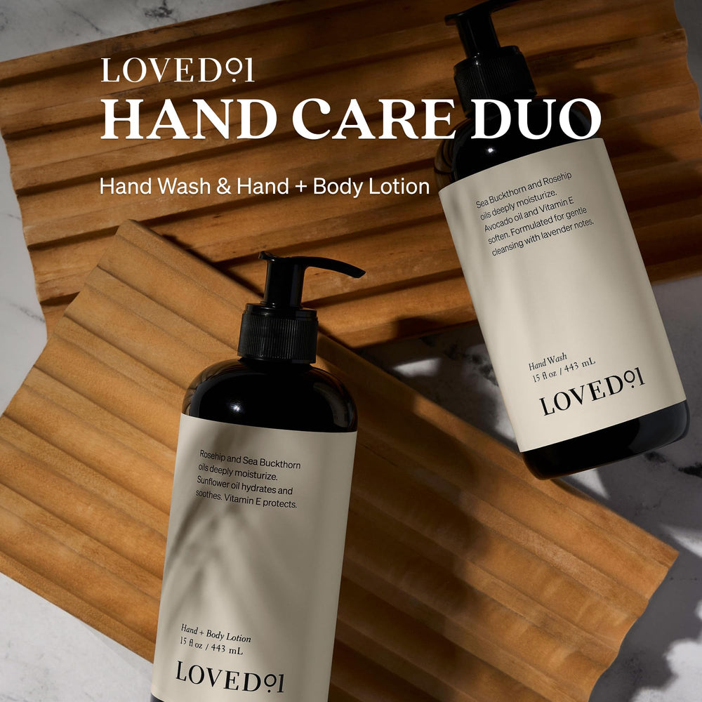 Pack de dos unidades Loved01, perfecto para baño compartido