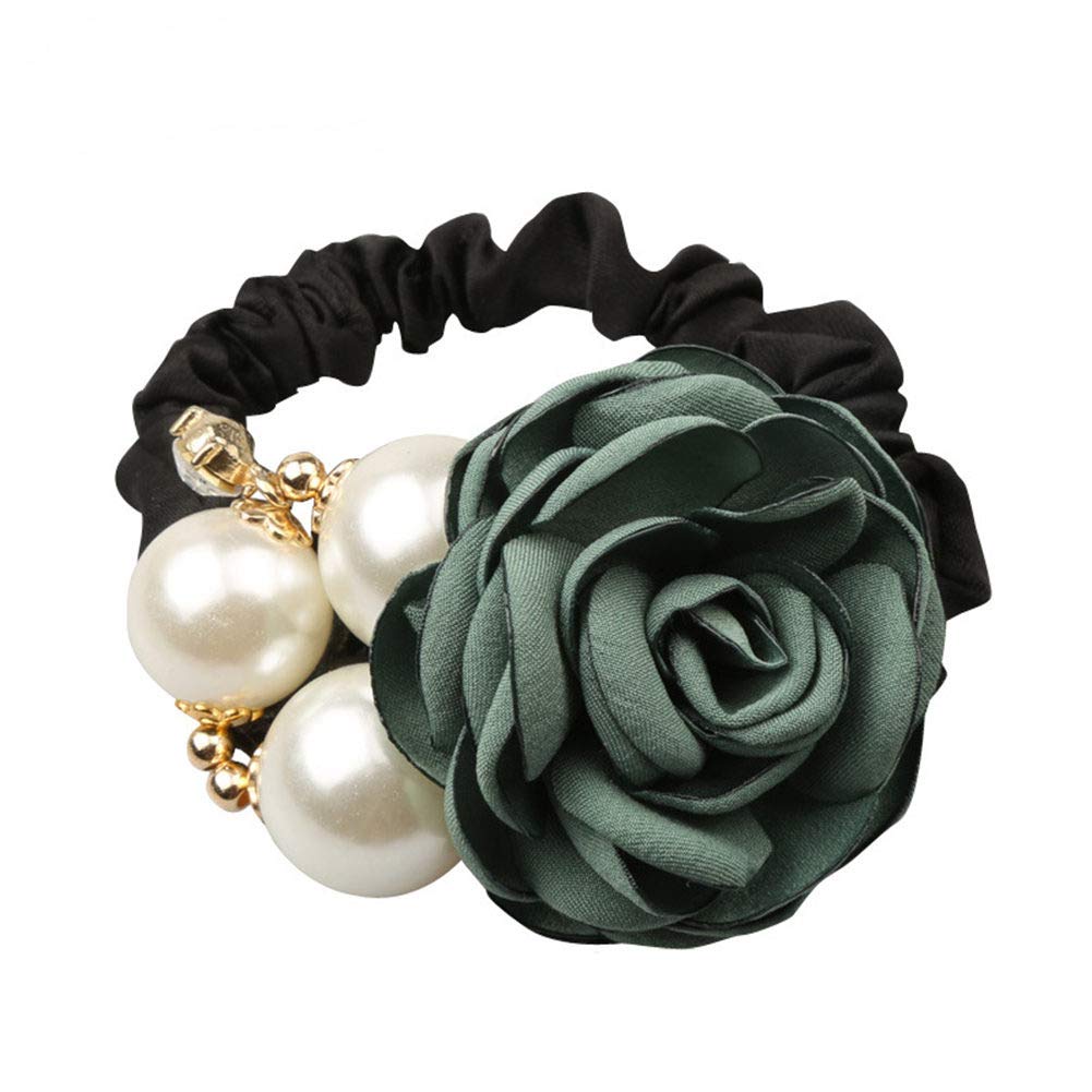 LOVEF lazo de pelo con perla pequeña para detalles discretos.