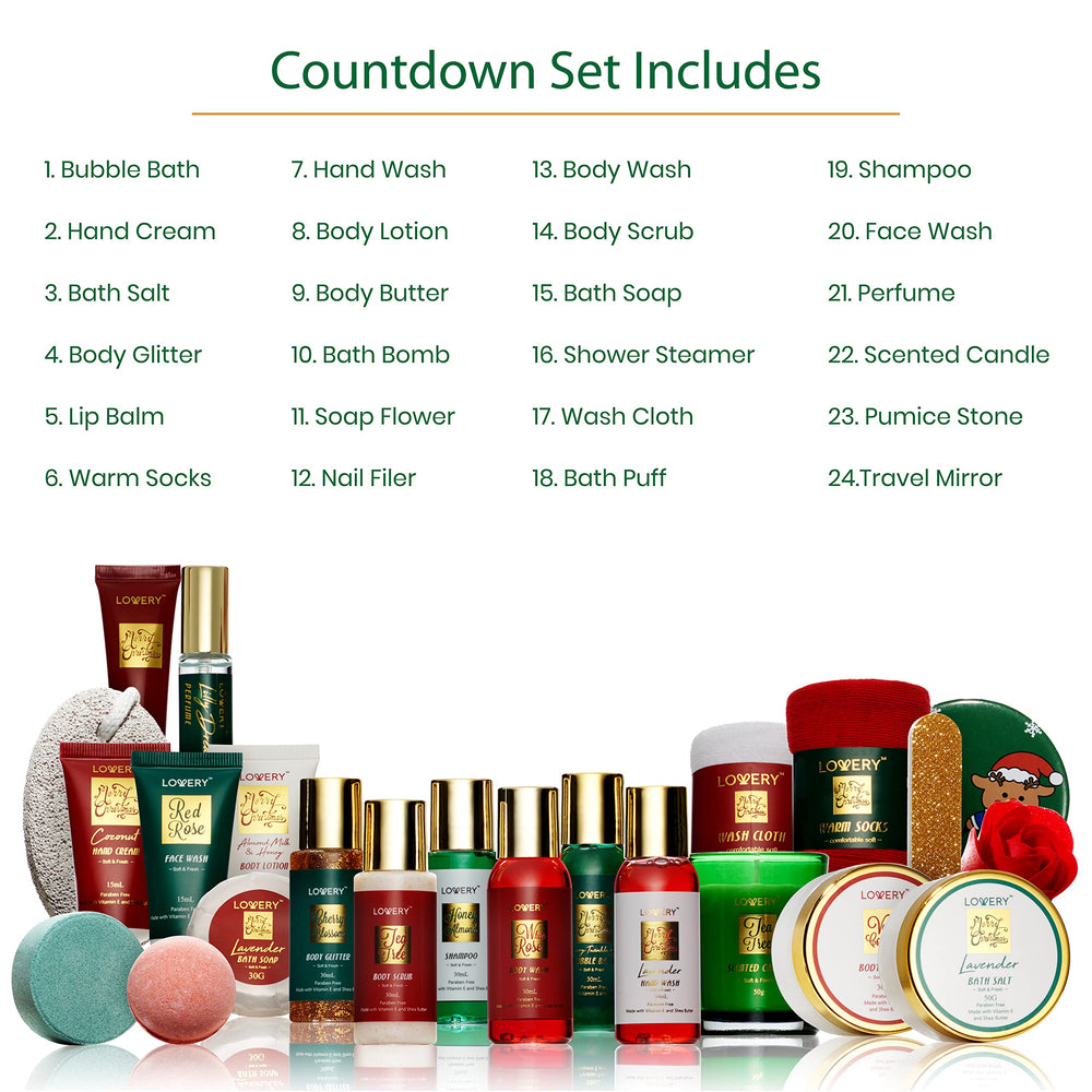 LOVERY Caja regalo de bienestar para mujer, inspira relajación