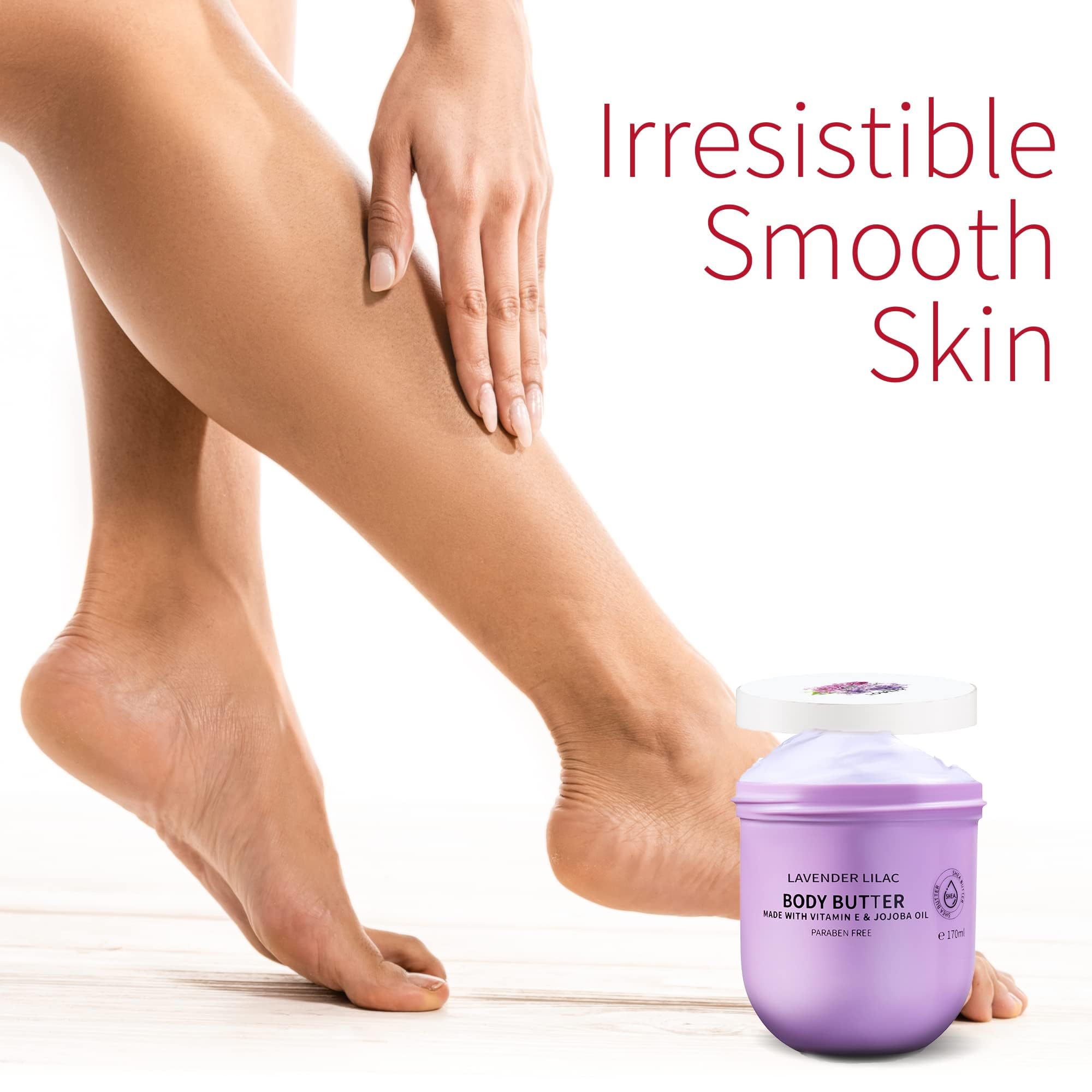 LOVERY crema corporal Lavanda Lila ingredientes naturales de la fórmula.