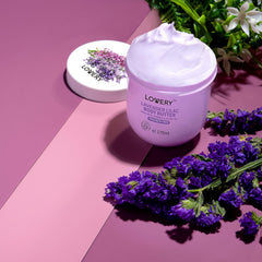 LOVERY crema corporal Lavanda Lila manteca de karité y vitamina E.