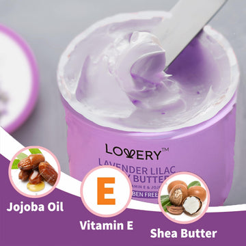 LOVERY crema corporal Lavanda Lila regalo spa perfecto.