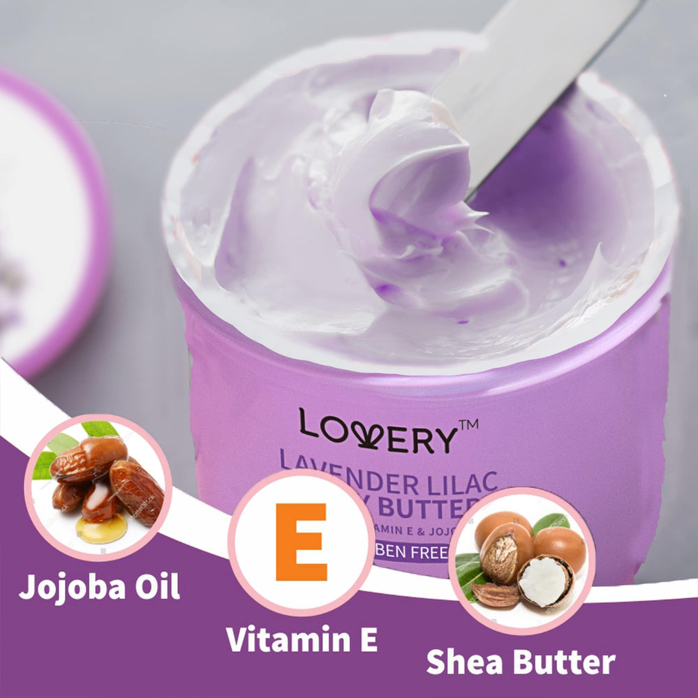 LOVERY crema corporal Lavanda Lila regalo spa perfecto.