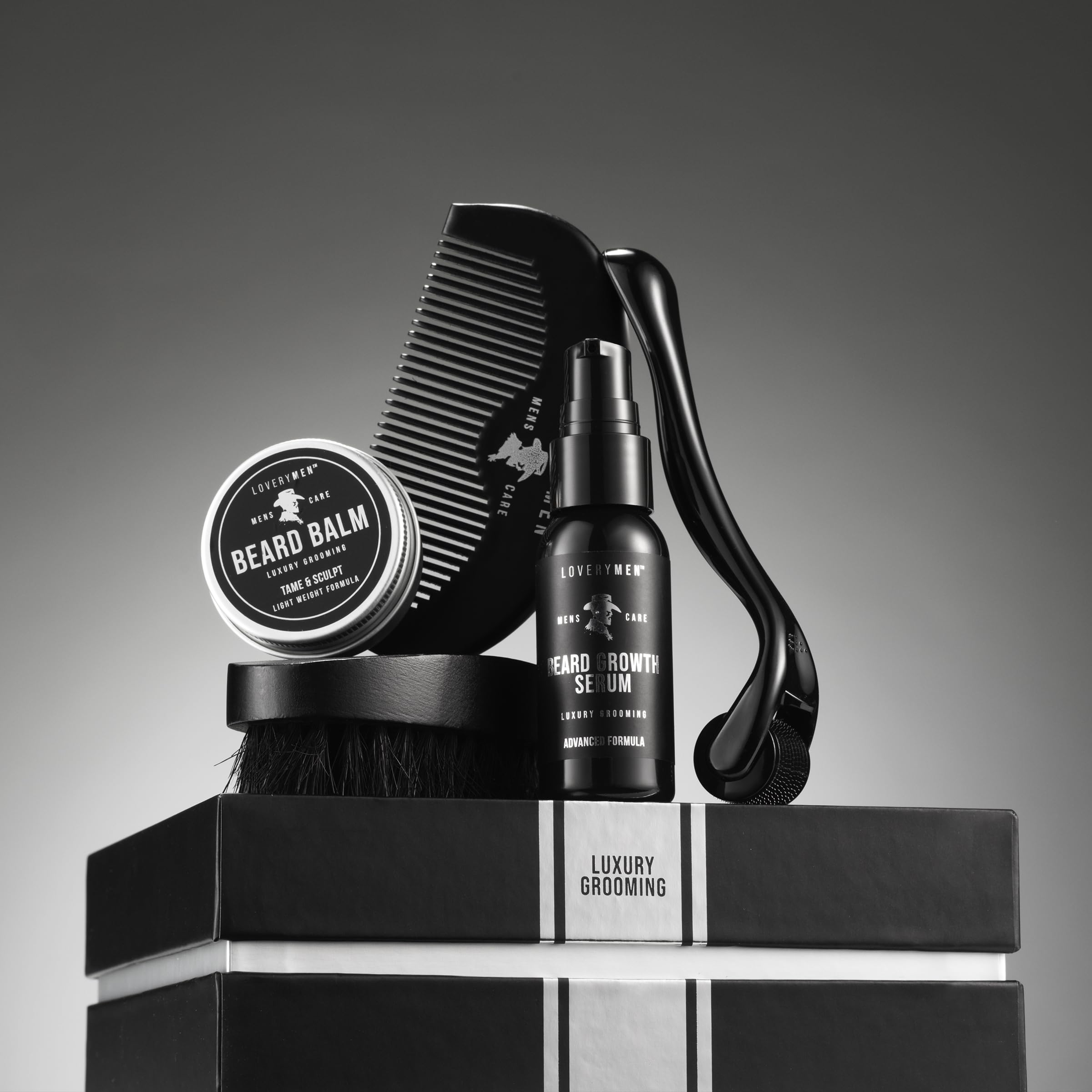 Rodillo Derma LOVERY 0,25 mm para exfoliar la piel.