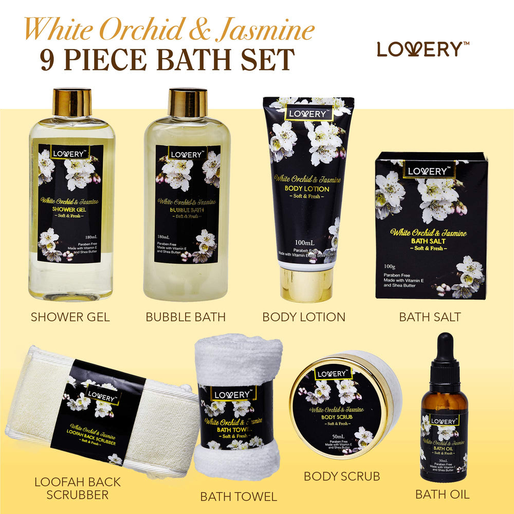 LOVERY gel de ducha y baño con burbujas, experiencia sensorial