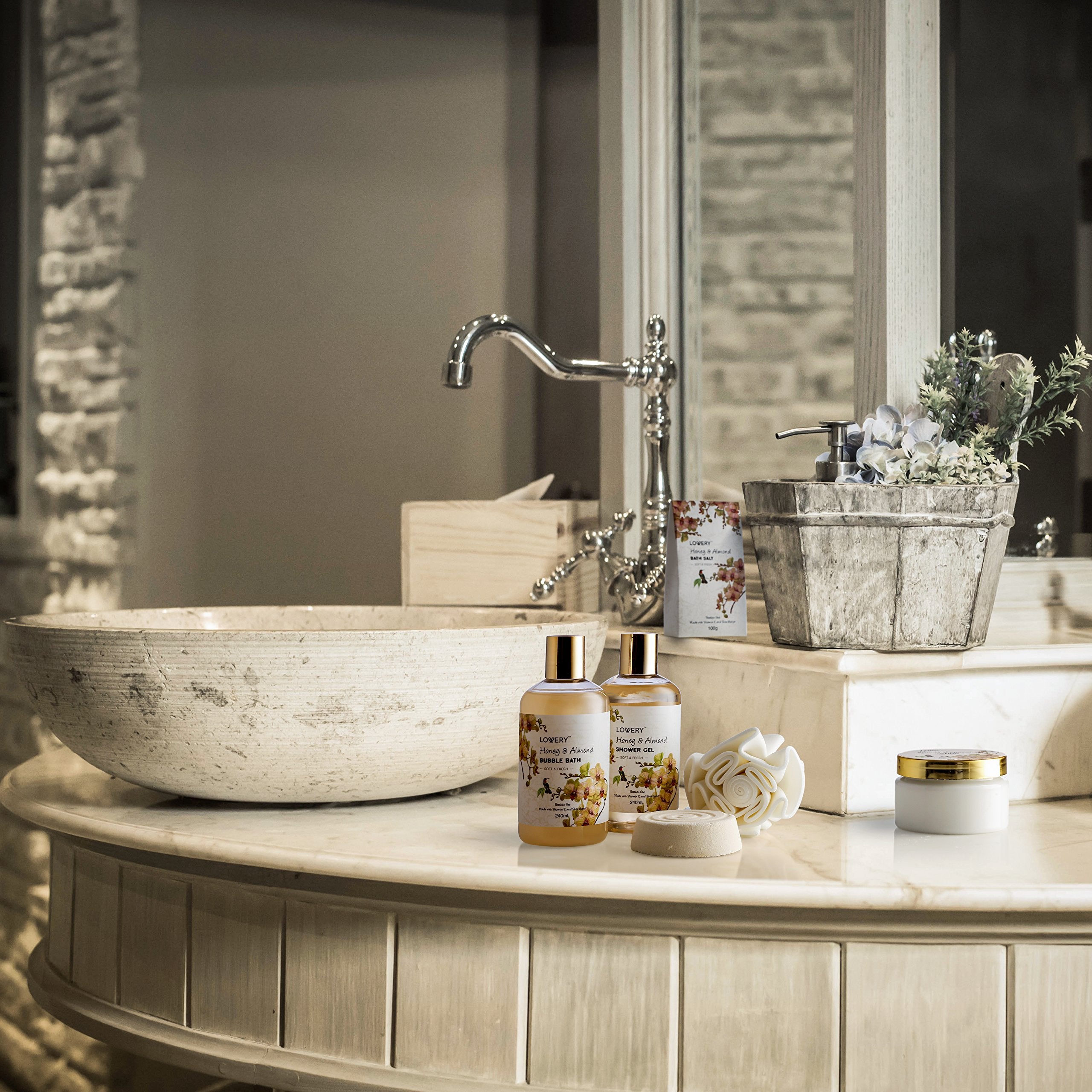 Lovery sales de baño 100 g para relajación y ritual