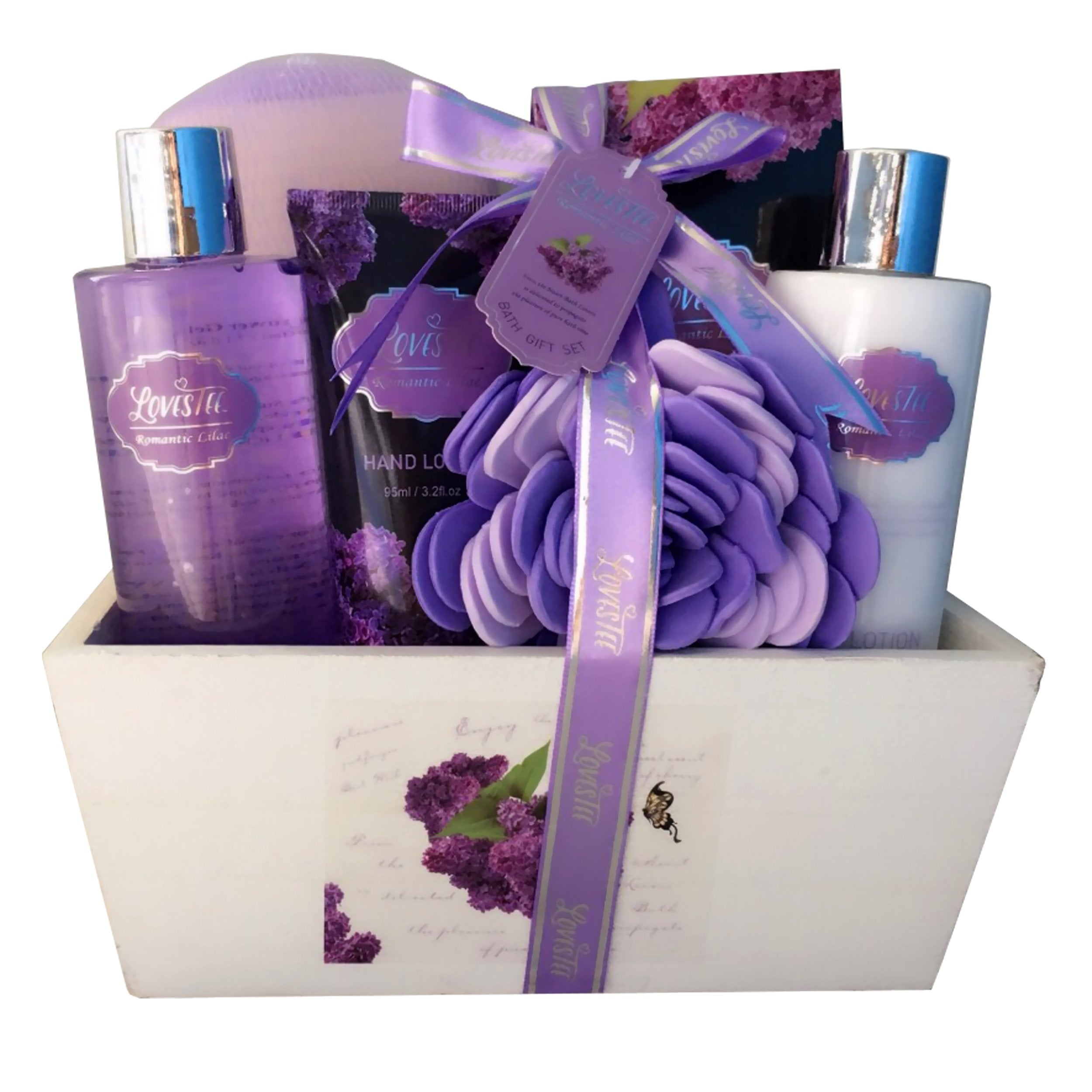 Cesta regalo LOVESTEE Spa Lavanda: ideal para relajarse tras un día ocupado