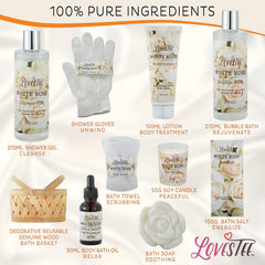 LOVESTEE crema corporal lujo para piel suave y humectada.