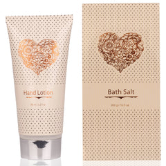 Lovestee vanilla spa basket hand lotion absorbs quickly, softens skin