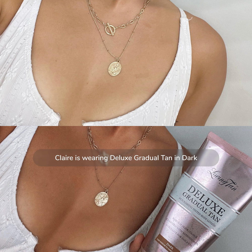 Loving Tan Deluxe Gradual Tan Lotion: séchage rapide sans résidu collant.