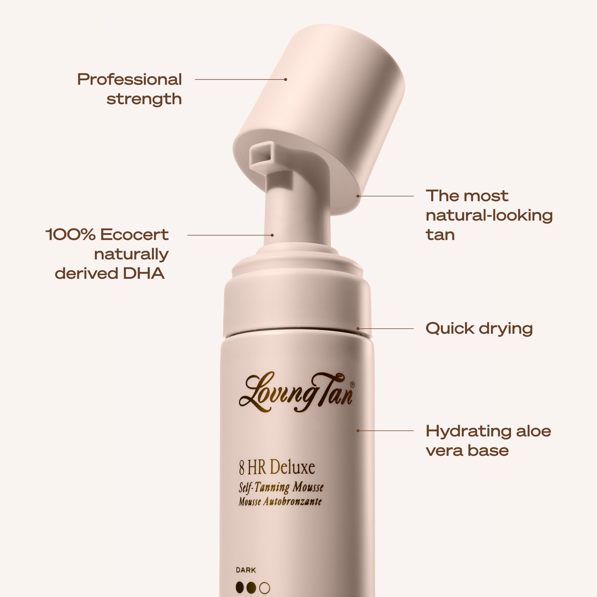 Loving Tan Deluxe: desarrollo del bronceado durante 24 horas