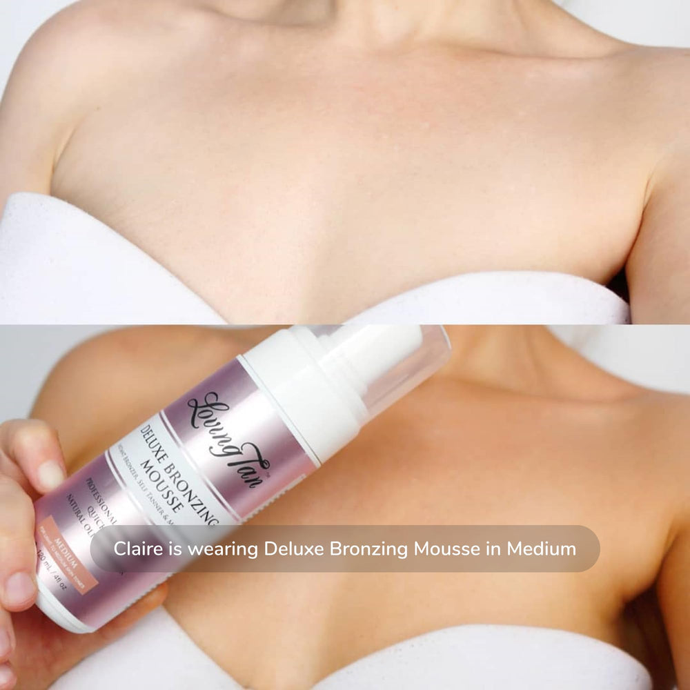 Loving Tan Deluxe Mousse guante aplicador para aplicación uniforme