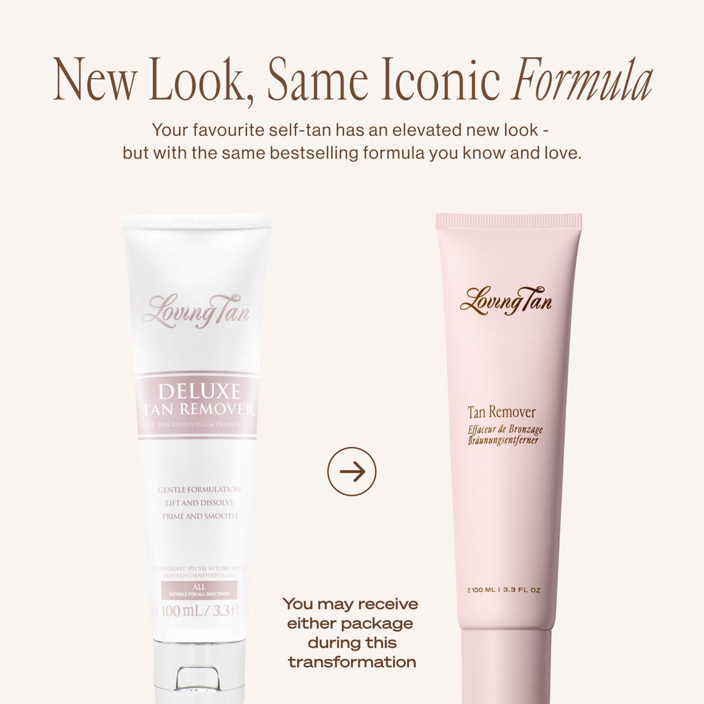 Textura suave del gel remueve bronceado con cuidado sin exfoliación agresiva
