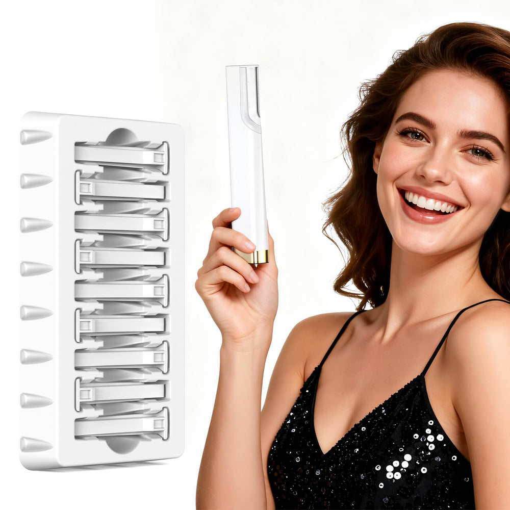 Lovsheme Afiladora Dermaplane Sonico con LED para iluminar la piel y facilitar exfoliación