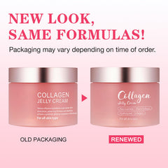 Loyotice Collagen Jelly Cream aplicación diurna, hidrata y mejora textura de la piel.
