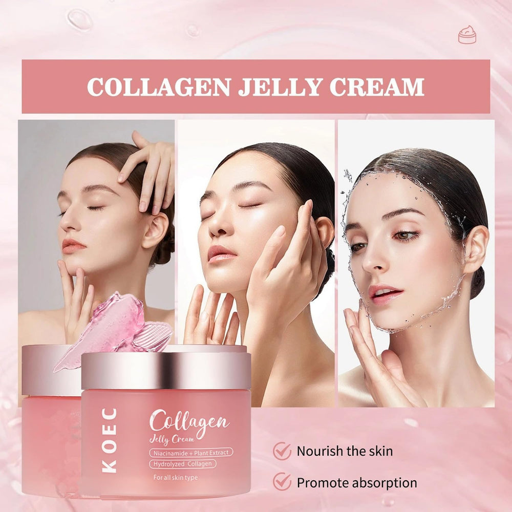 Loyotice Collagen Jelly Cream niacinamida, tono más uniforme y piel luminosa.