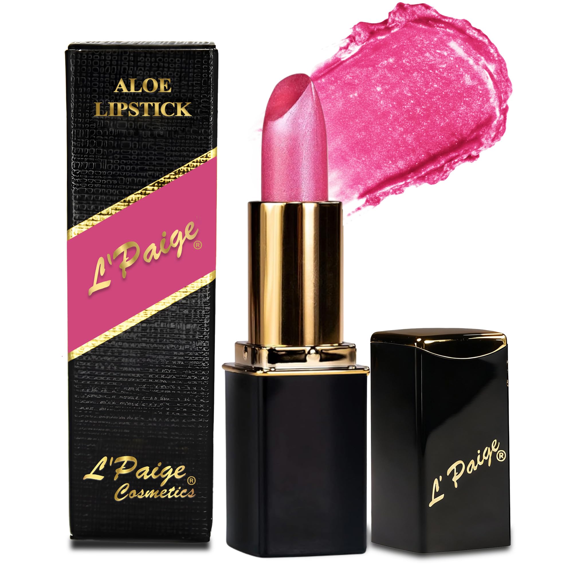 L’Paige labial Amatista Helada, acabado luminoso para resaltar labios