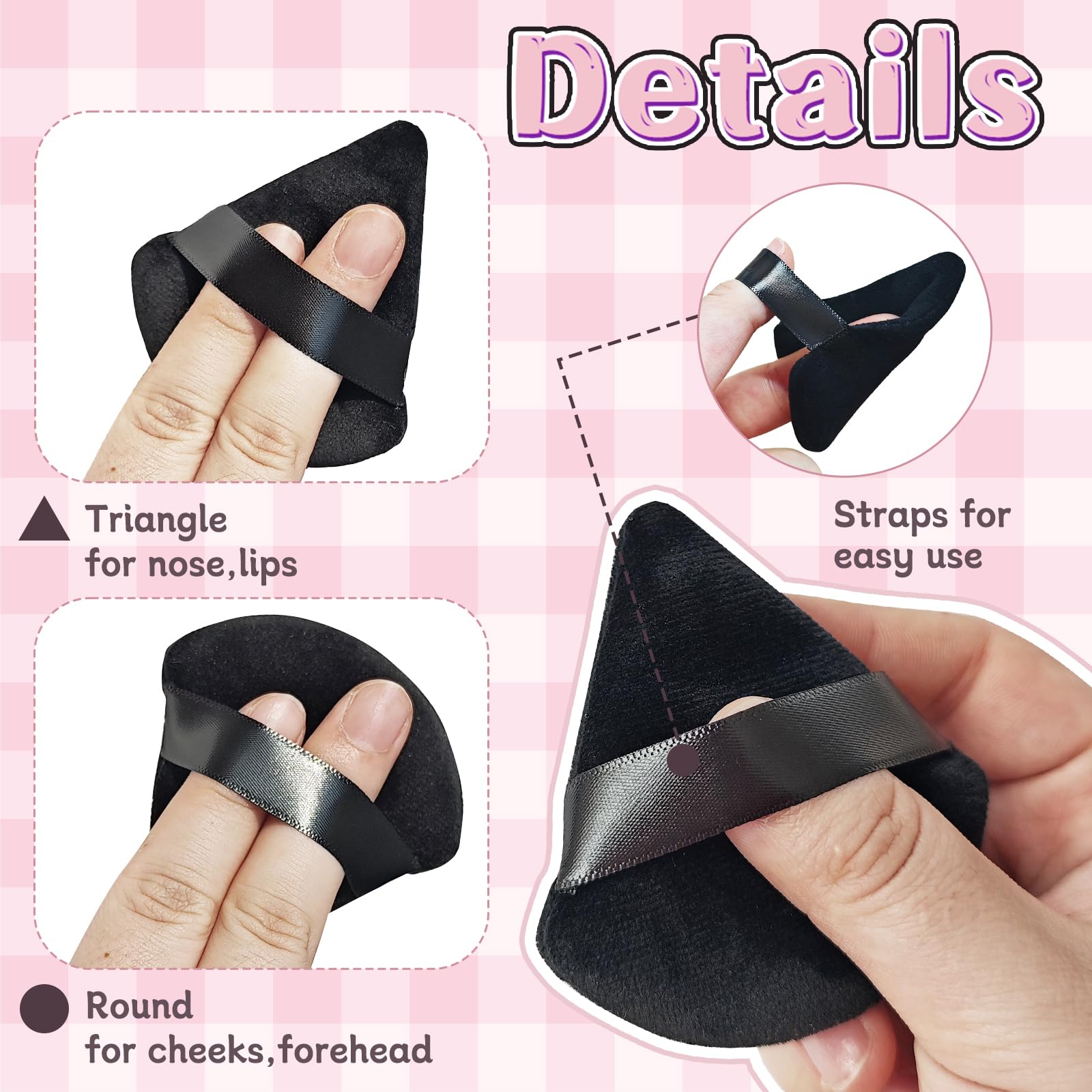 Lshfwn: diseño en abanico triangular para cubrir recovecos.