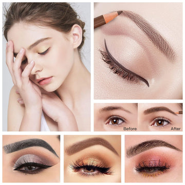 Delineador blanco LSxia para realzar la mirada y bordes de cejas.