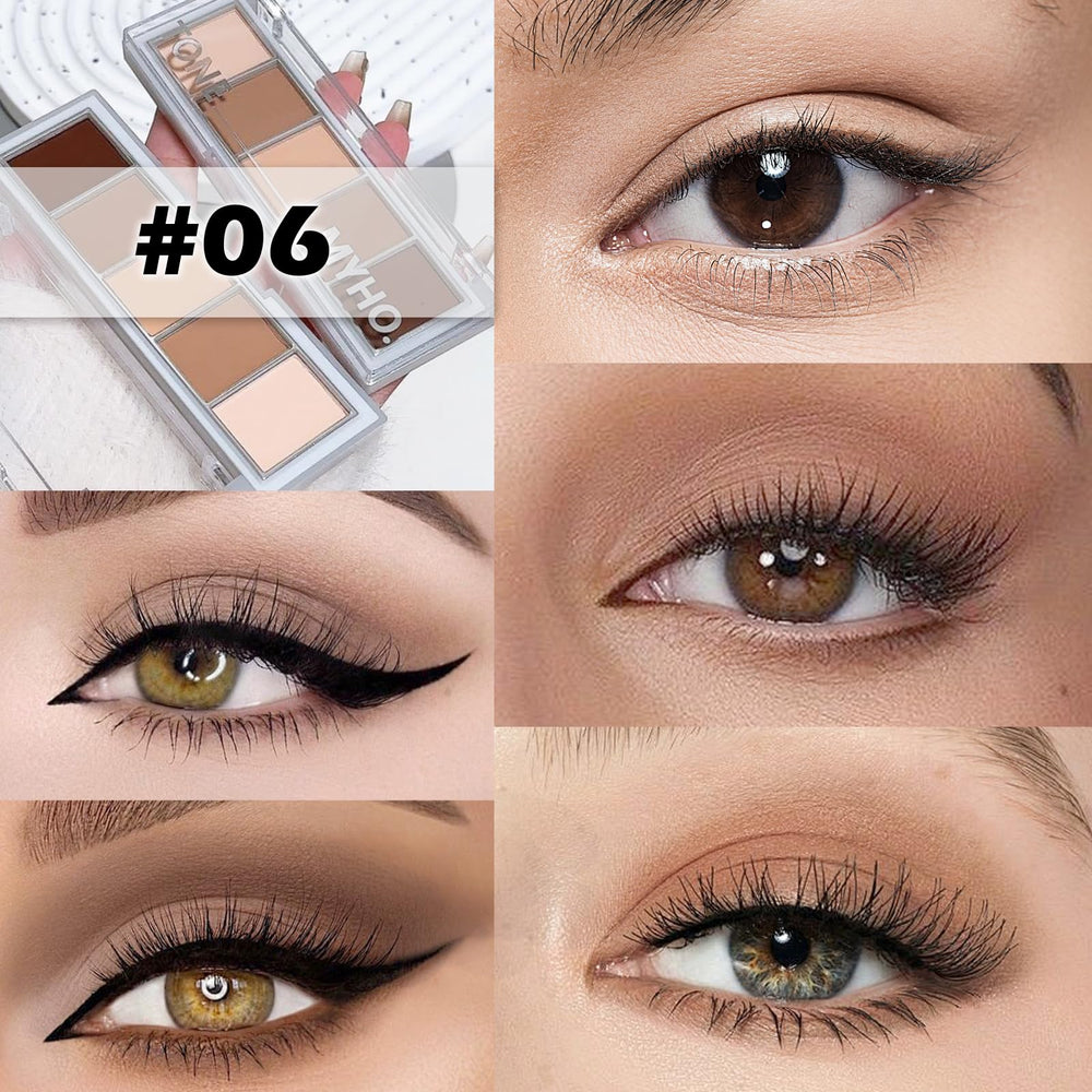 LSxia Sombras mate taupe para transiciones suaves y elegantes.