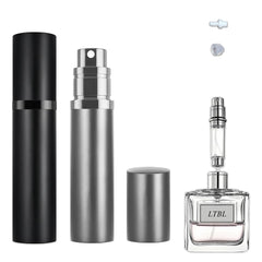 LTBL botellas de viaje para perfume, dos unidades compactas para portar