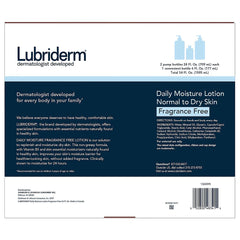 Texture douce Lubriderm prête à pénétrer pour une sensation de confort.
