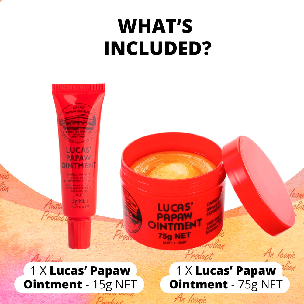 Lucas Pawpaw bálsamo 15 g viaje: cuidado compacto para labios y piel