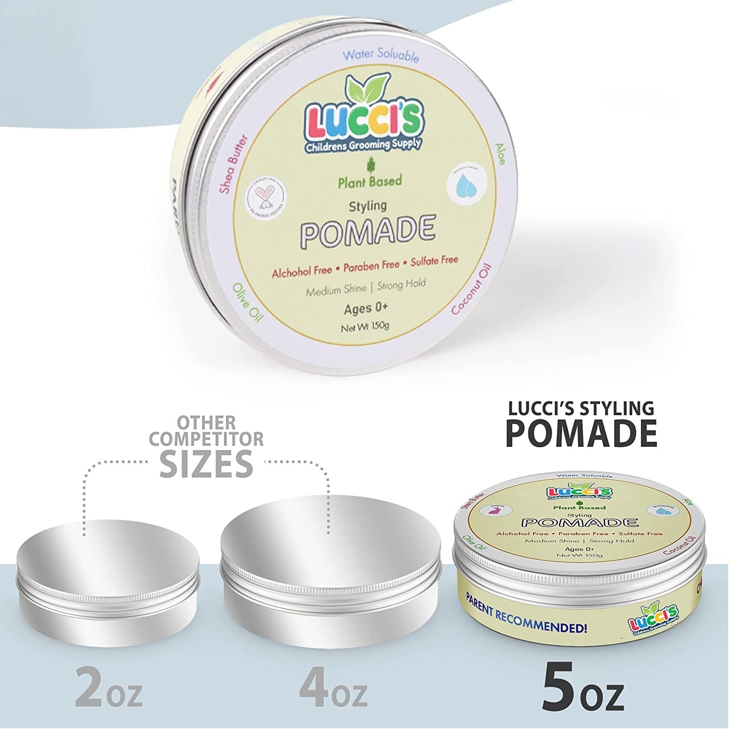 Lucci’s Formule Douce – Formule douce respectueuse de la peau délicate.