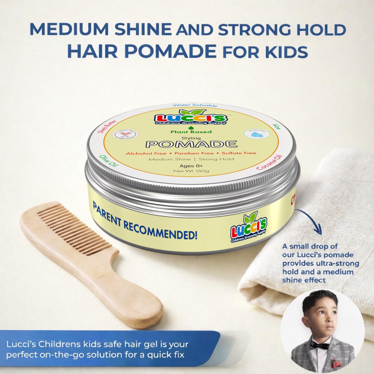 Lucci’s Ingrédients Coco Olive Shea – Ingrédients naturels pour un soin sans compromis.
