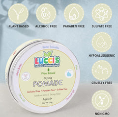 Lucci’s Gel Tenue Ferme – Mèche maîtrisée sans résidu gras.
