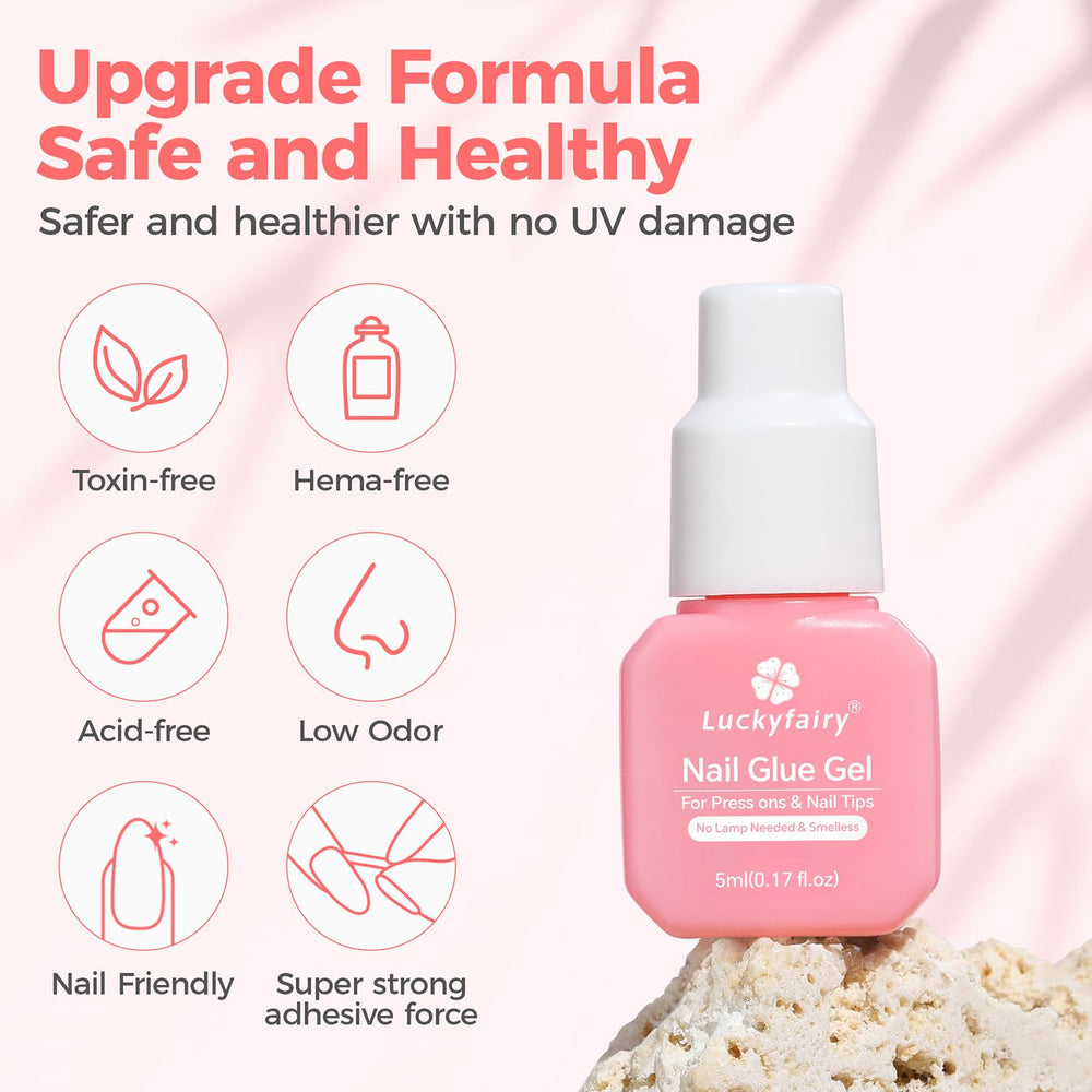 Luckyfairy salón en casa: instalación profesional de uñas.