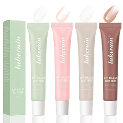 LuckNest bálsamo labial 4 colores hidratación suave