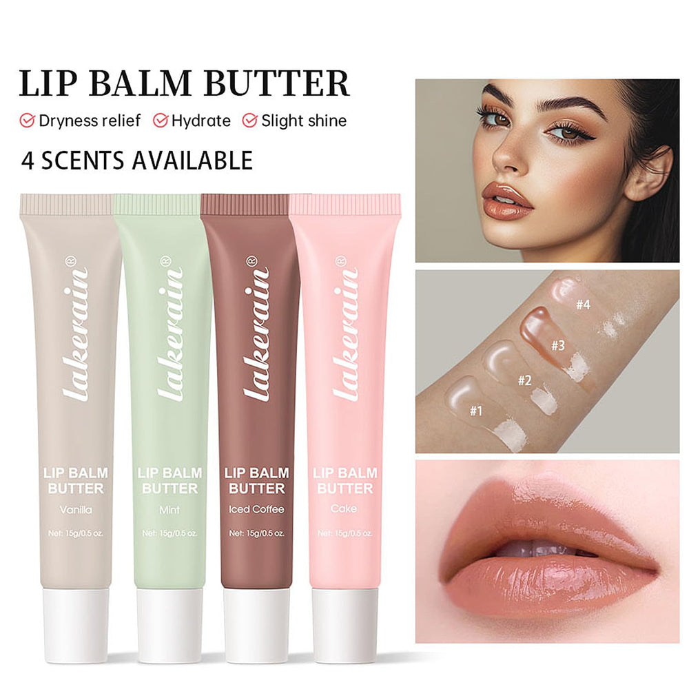 LuckNest bálsamo labial nutrición con mantecas hidrata labios