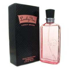 Lucky Kolinsky Liz Claiborne Lucky You floral EDT cap close-up for spring events