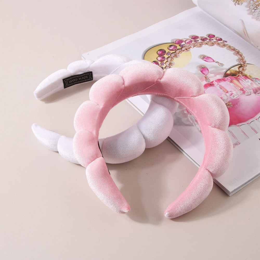 Luckybear banda terciopelo rosa suave y cómoda