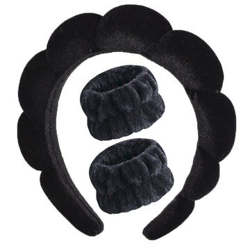 Luckybear diadema para lavado de rostro mantiene el cabello alejado del rostro
