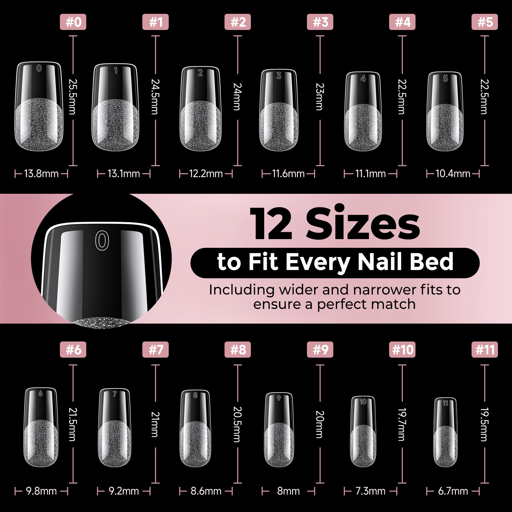 Luckyfairy claridad y versatilidad para arte de uñas.