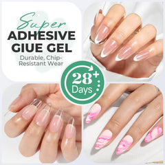 Luckyfairy capa-base-unas protege uñas naturales con acabado claro