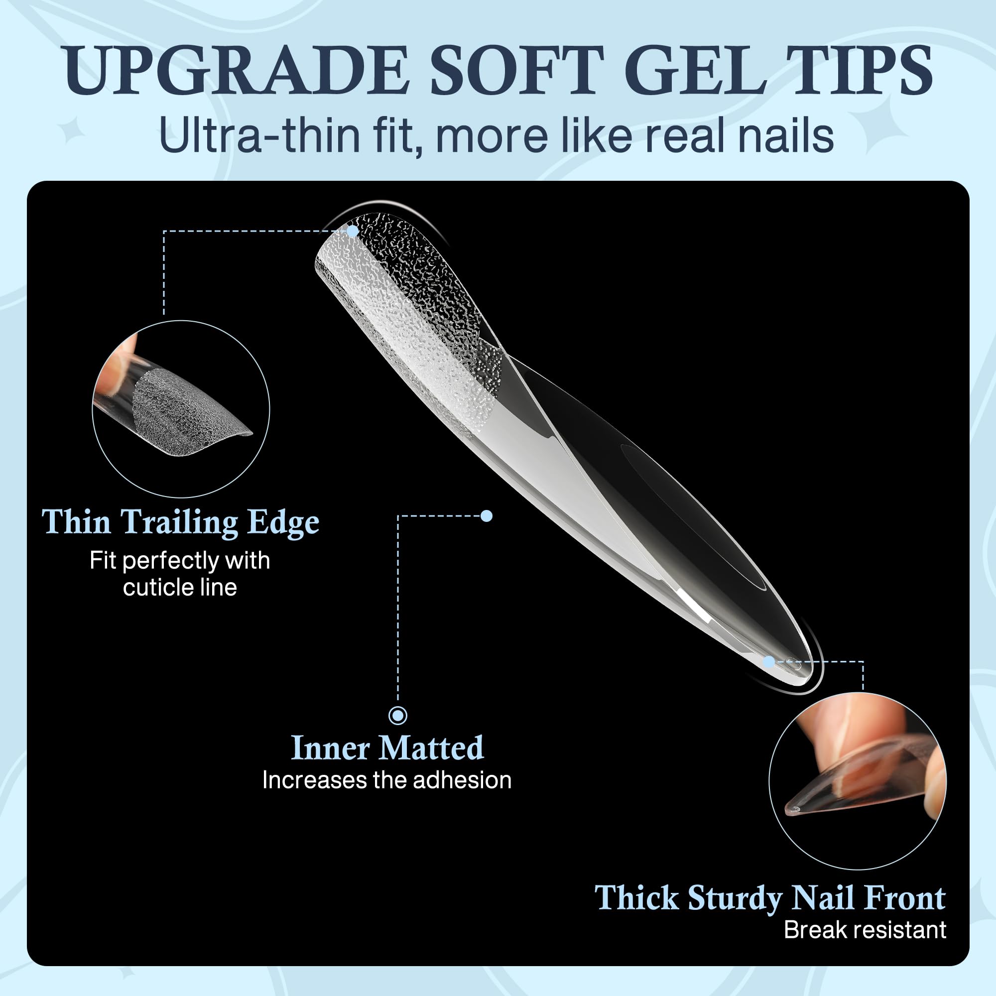 Luckyfairy gel suave y flexible para uñas sin olor