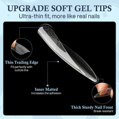 Luckyfairy gel suave y flexible para uñas sin olor