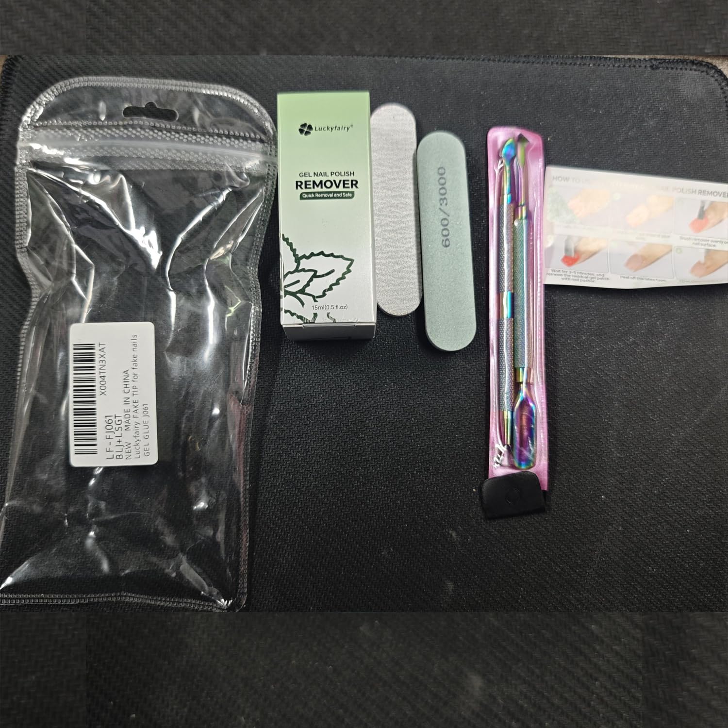 Remoción portátil Luckyfairy, perfecto para viaje y retoques