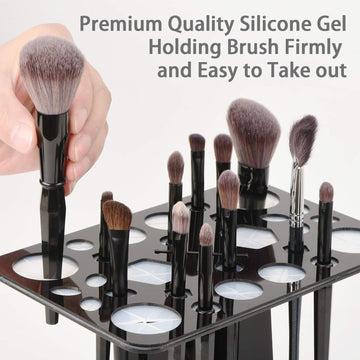 Luckyiren uso para brochas de uñas y maquillaje, secado limpio.