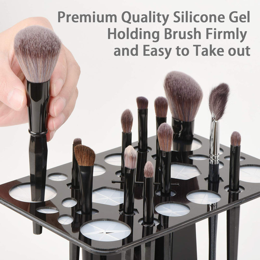 Luckyiren uso para brochas de uñas y maquillaje, secado limpio.