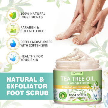 LUCOTIYA: exfoliante para pies suave que elimina la aspereza