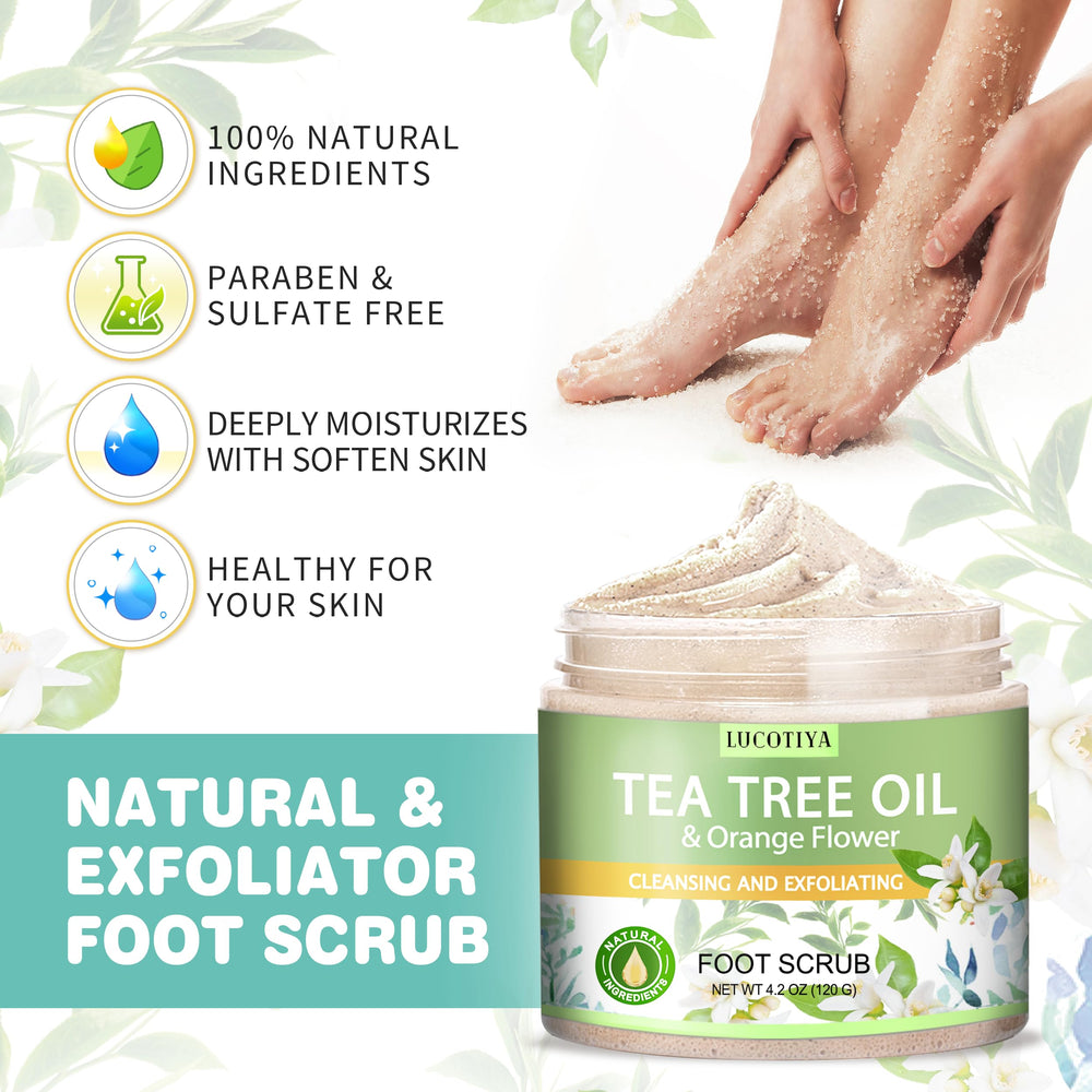 LUCOTIYA: exfoliante para pies suave que elimina la aspereza