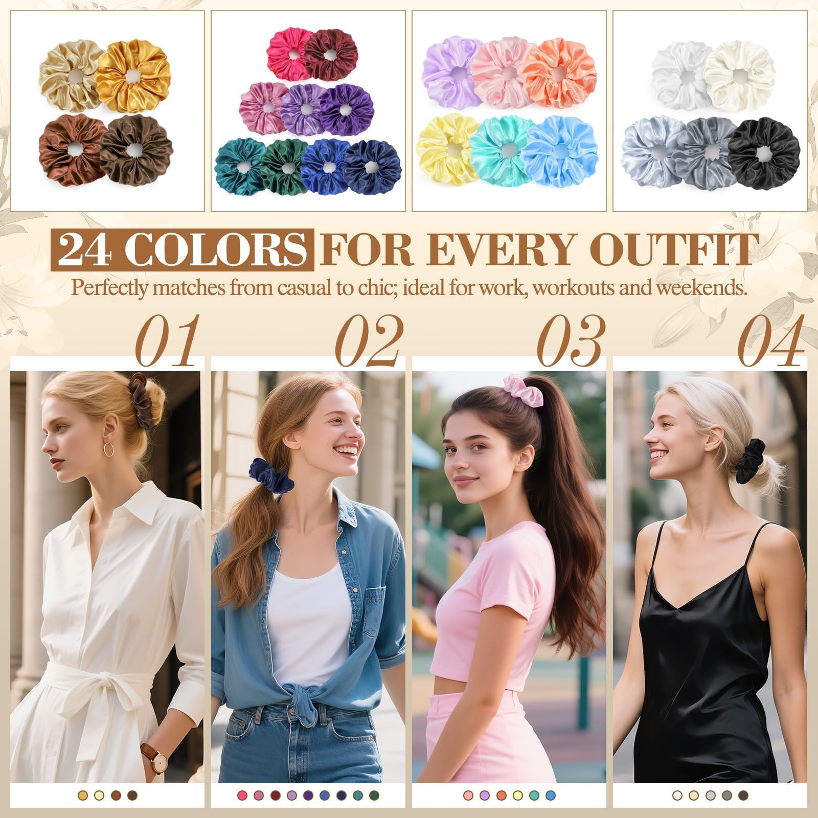 LUDILO – 24 colores para combinar con outfits diarios y eventos.