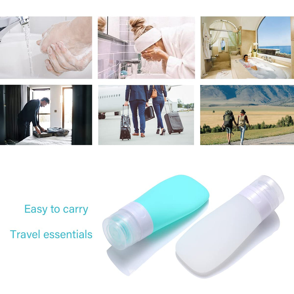 LUFEVRM squeeze silicona libre de BPA, flujo suave y sin desperdicio