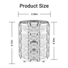 LUGUNU vaso-organizador compacto, ideal para baño u oficina con ahorro de espacio.